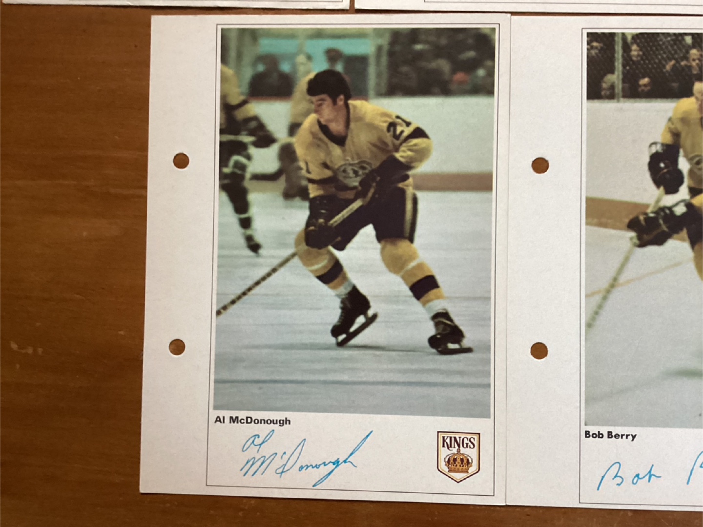 7  1971-72 Toronto Sun NHL Action Players Los Angeles Kings ! - photo 4