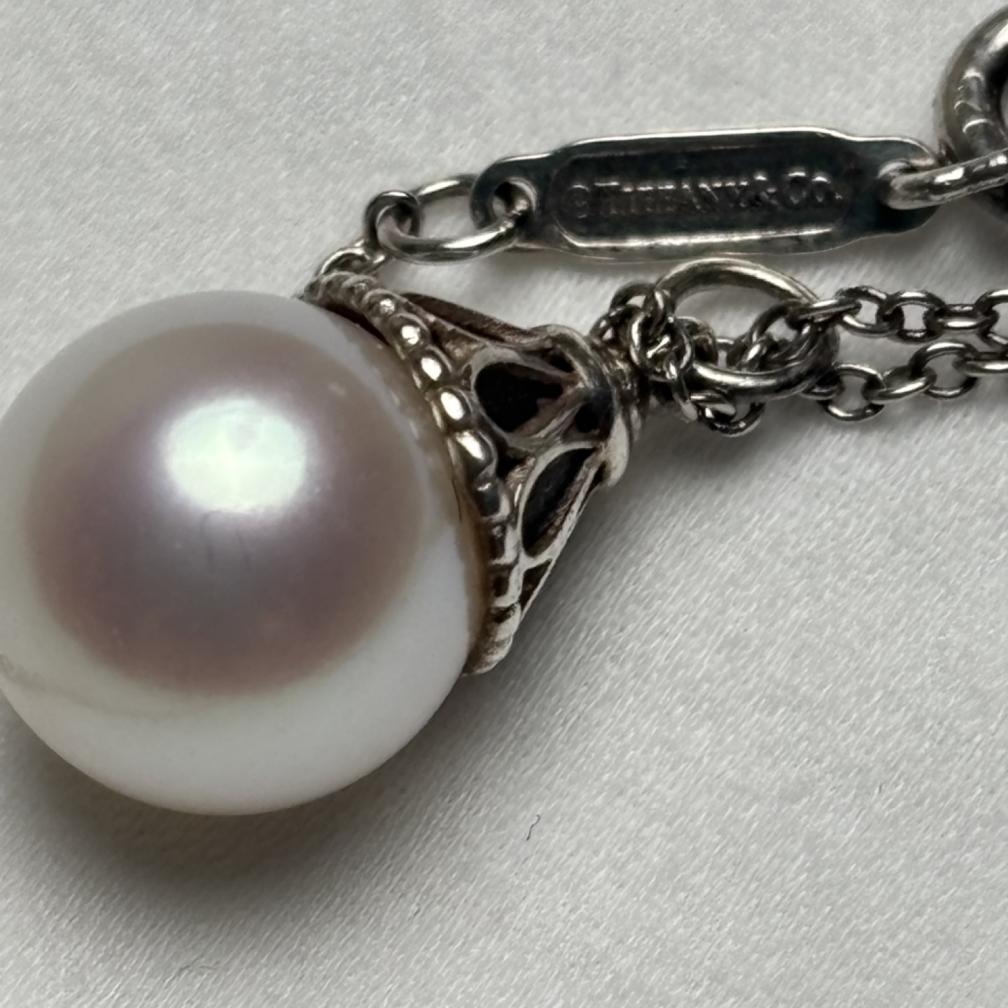 Tiffany & Co. Pearl Pendant Necklace - photo 2