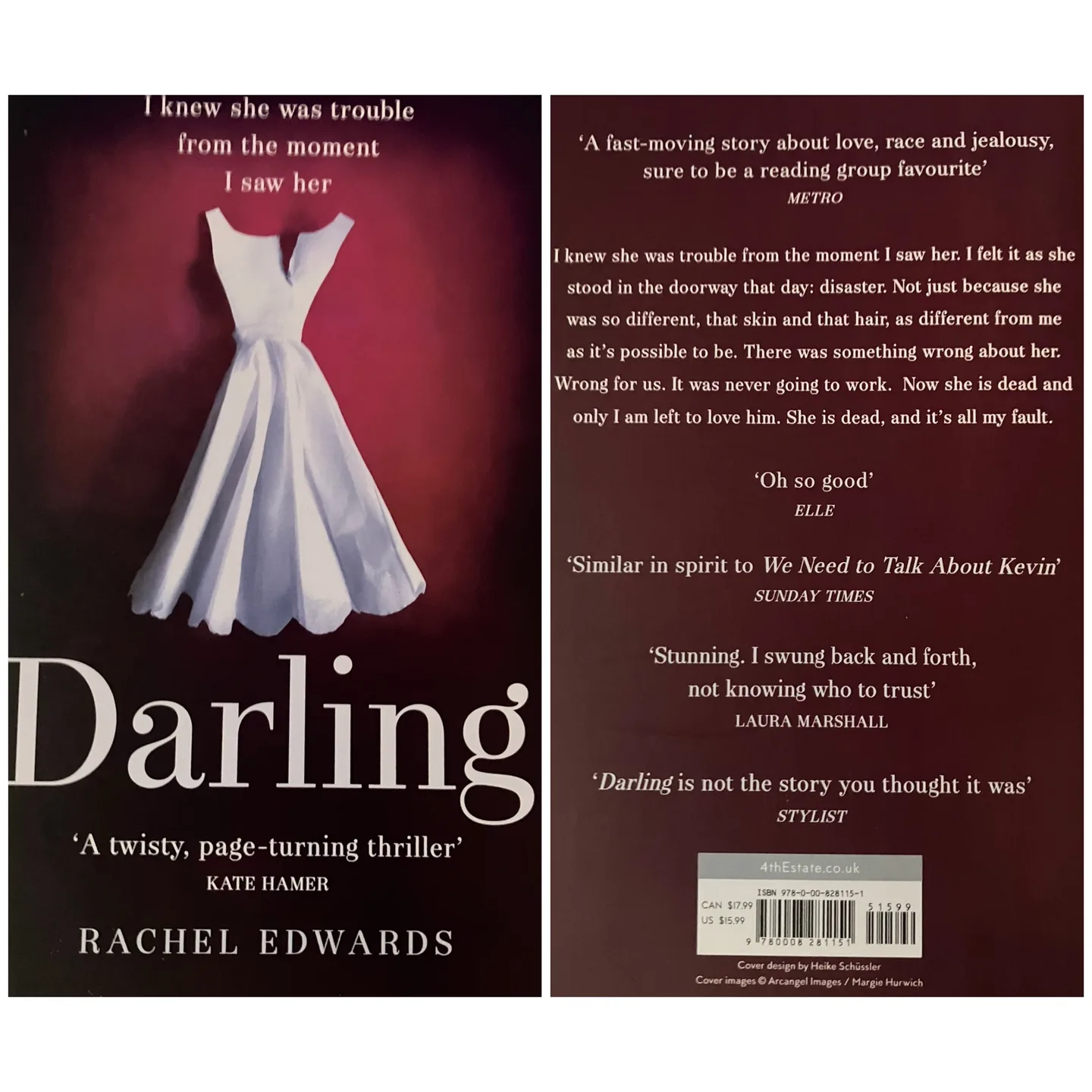 (Book) “Darling” by Rachel Edwards thumbnail