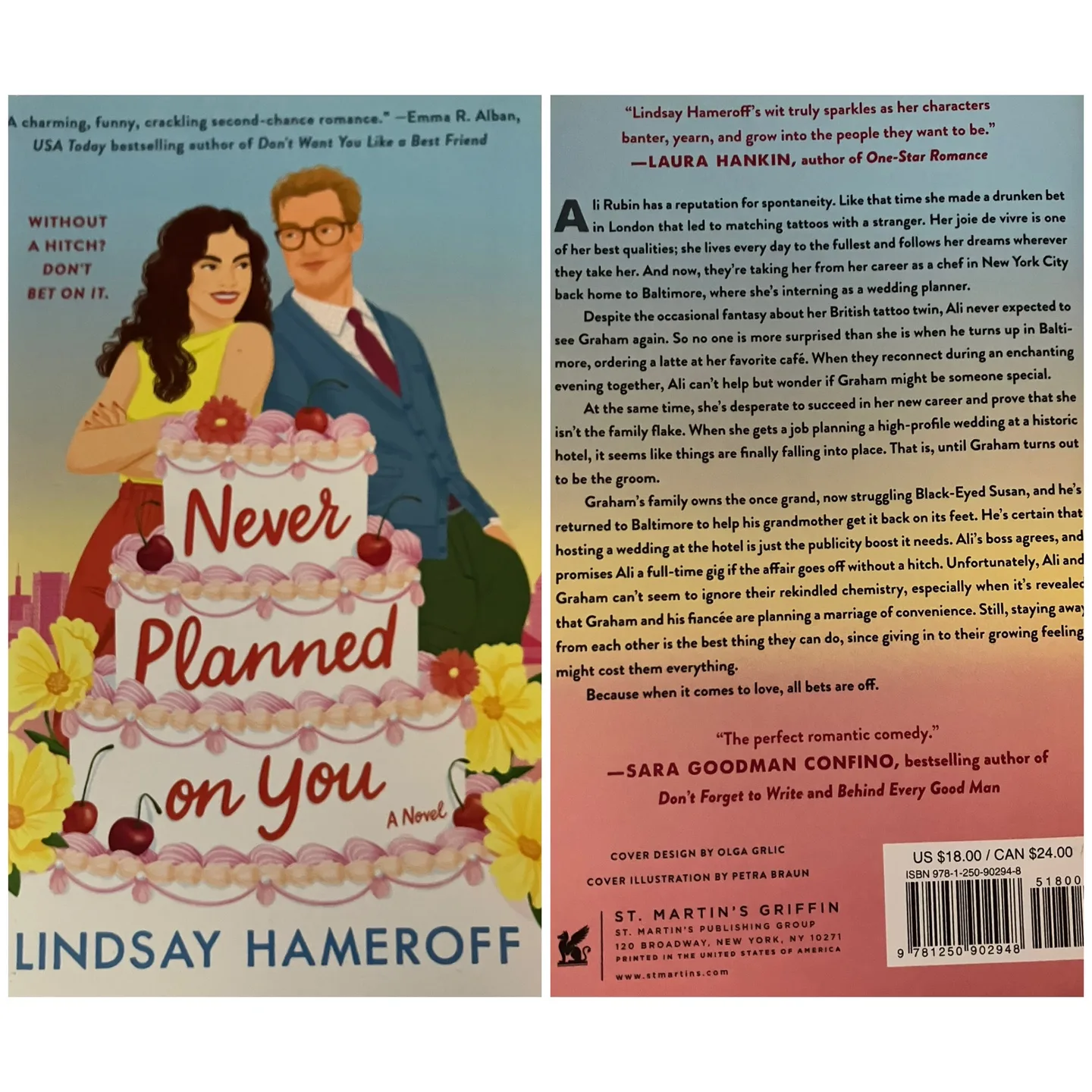 (Book) “Never Planned On You” by Lindsay Hameroff thumbnail