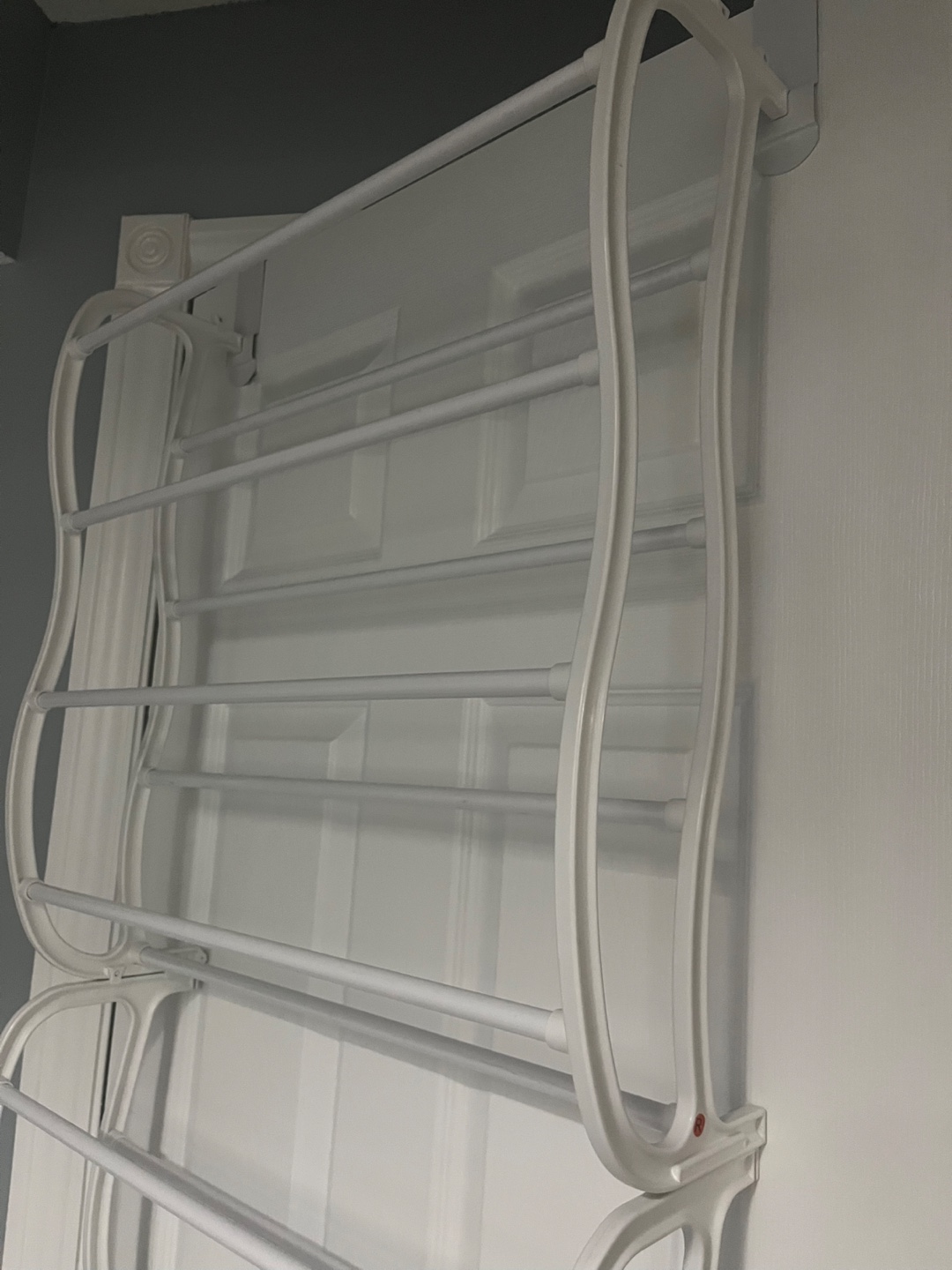 Over-the-Door Shoe Rack - White