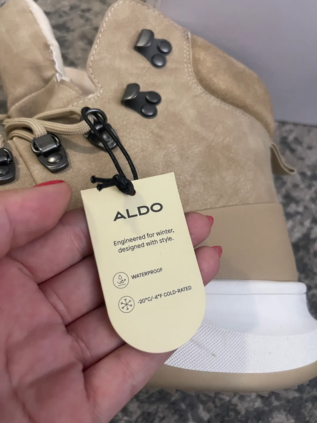 Aldo Waterproof Winter Boots - Size 10 image indicator(2)