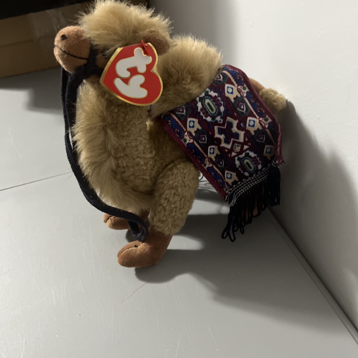 Ty Beanie Baby Plush Camel with Saddle - photo 2