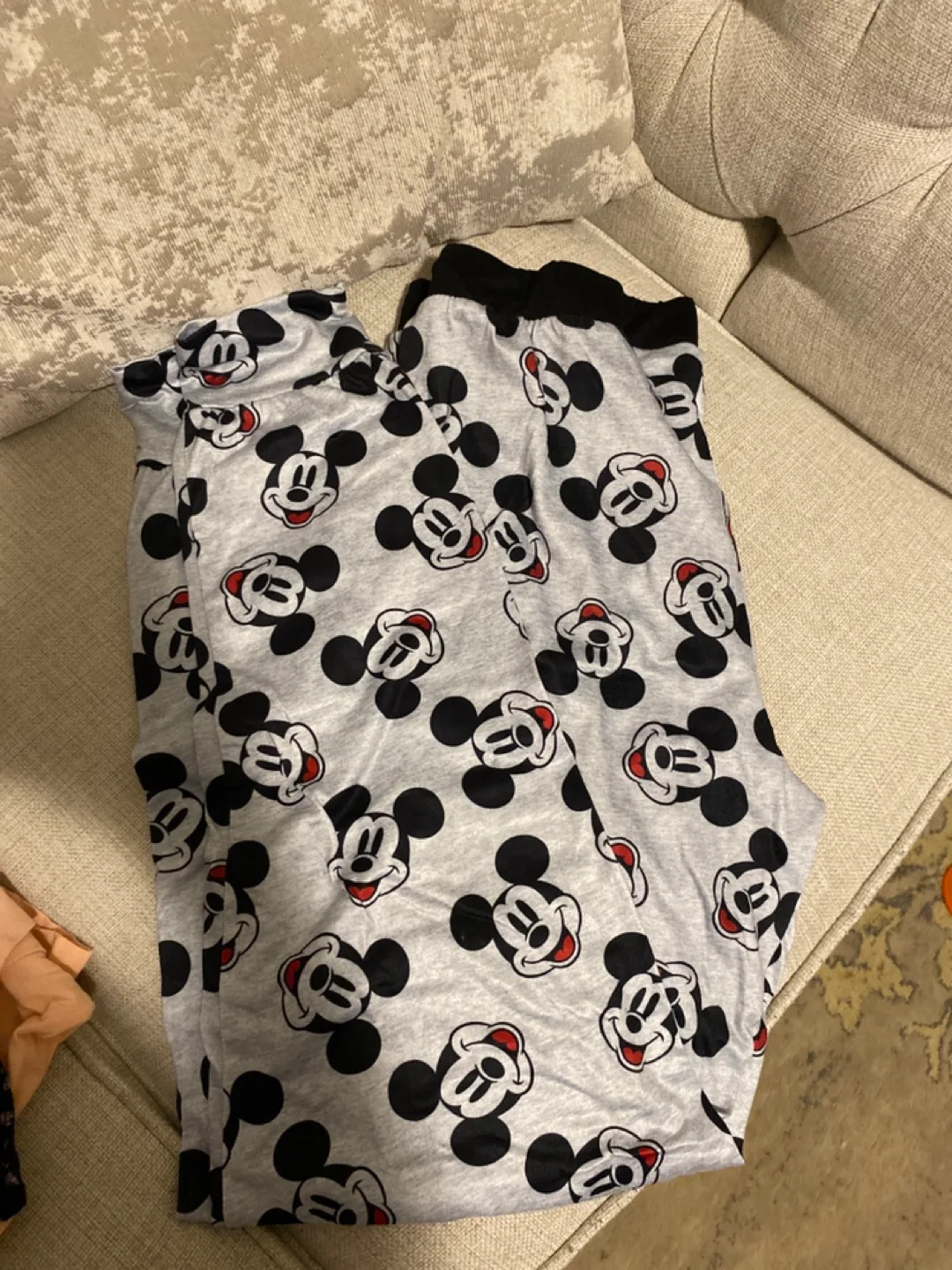 Disney Mickey Mouse Pajama Pants - Size M thumbnail