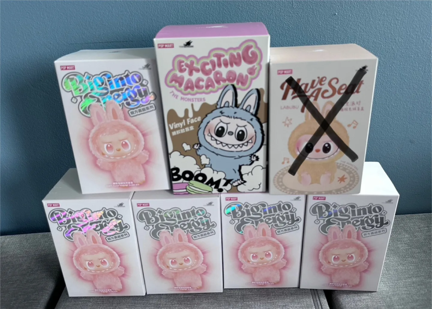 Authentic labubus from Pop Mart thumbnail