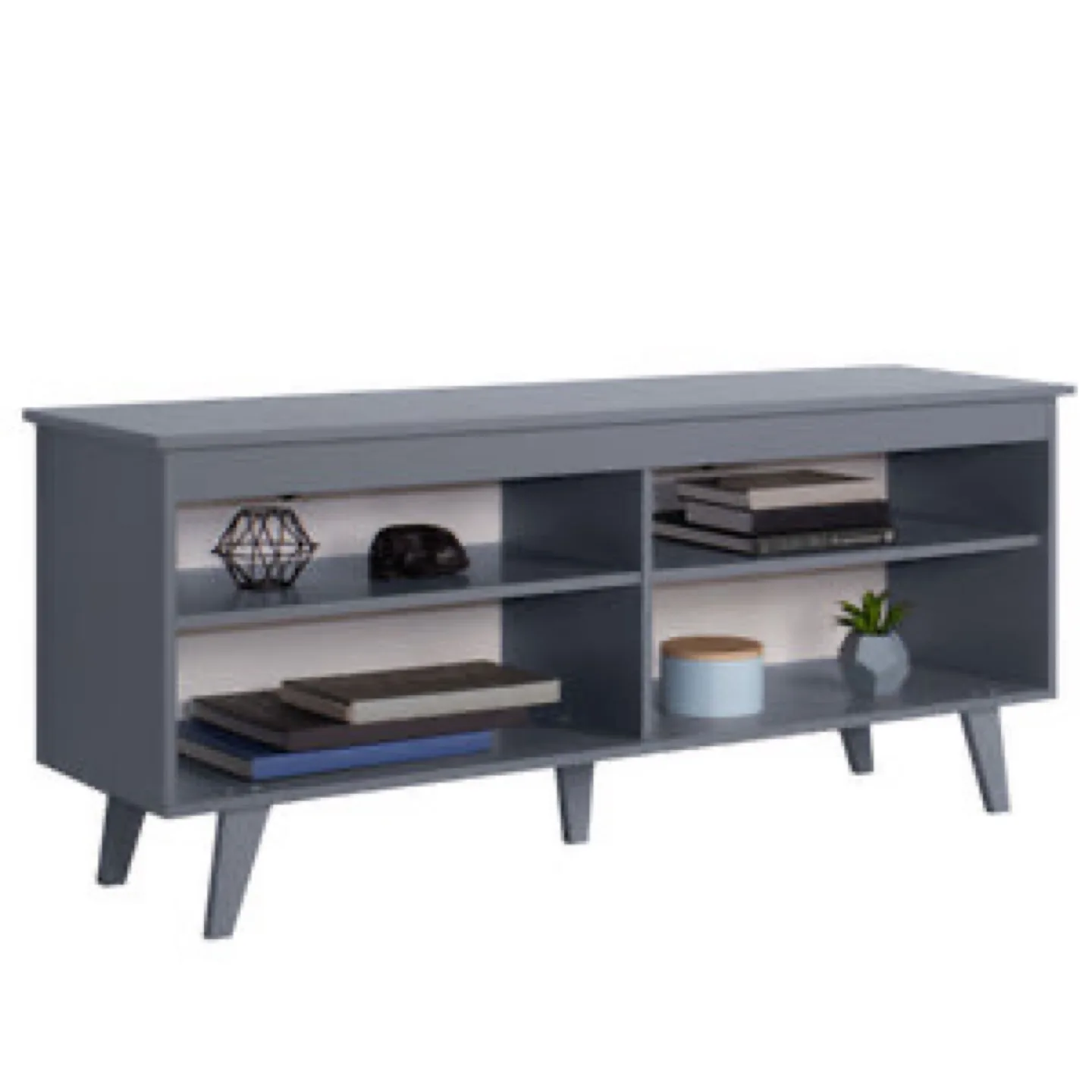 Grey TV Stand Shelf image indicator(2)