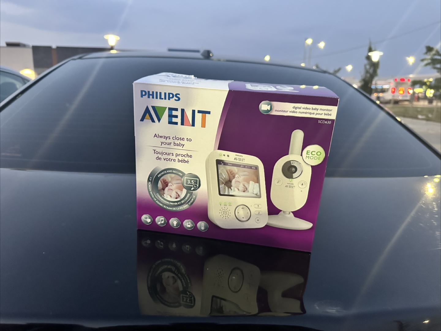 Philips Avent Digital Baby Monitor SCD630 - New