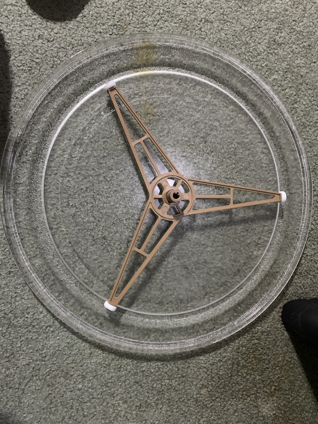 Microwave plate 14 inches with ring - photo 4
