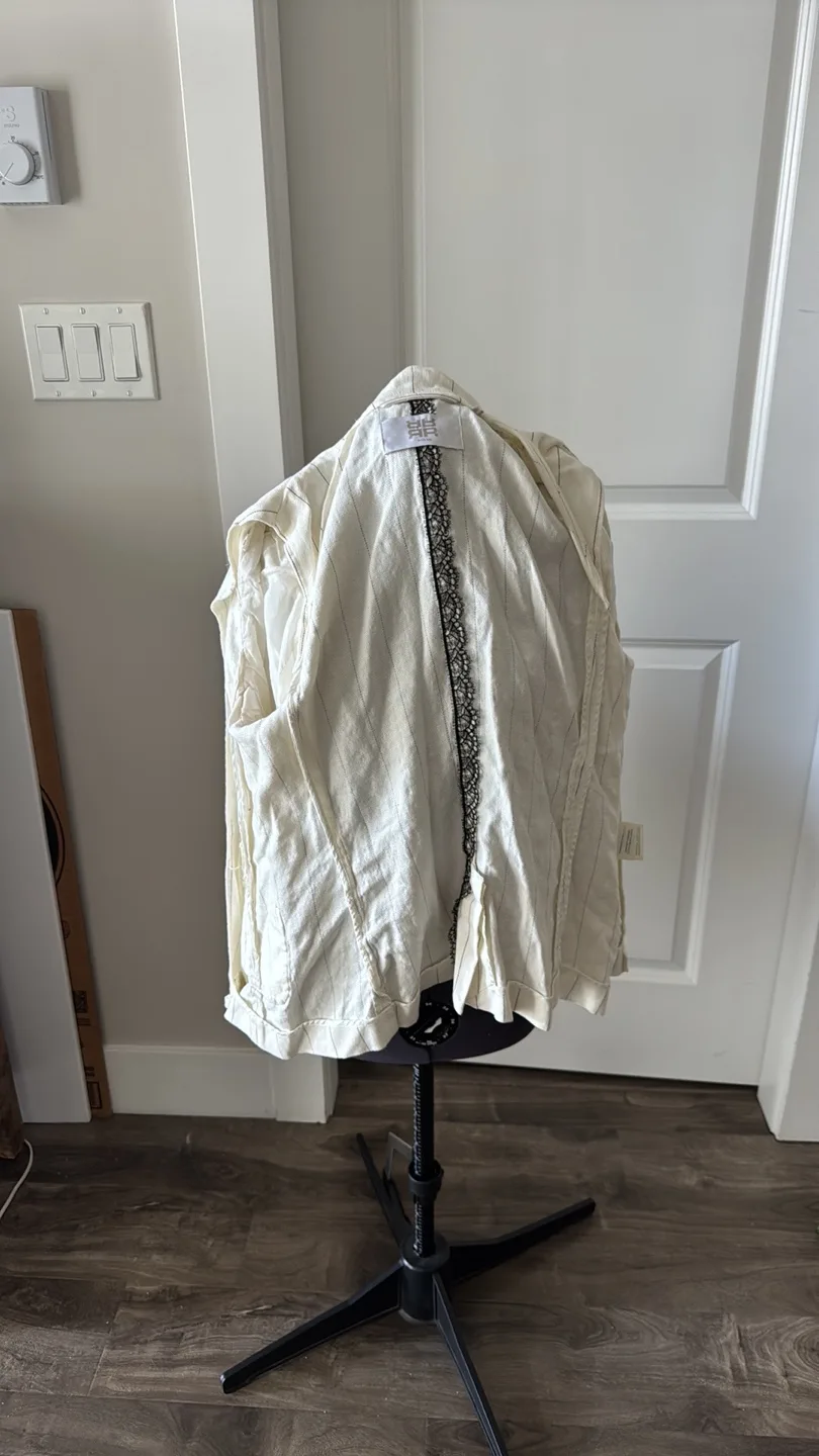 Riani linen blend blazer - size 12 (fits 10) image indicator(7)