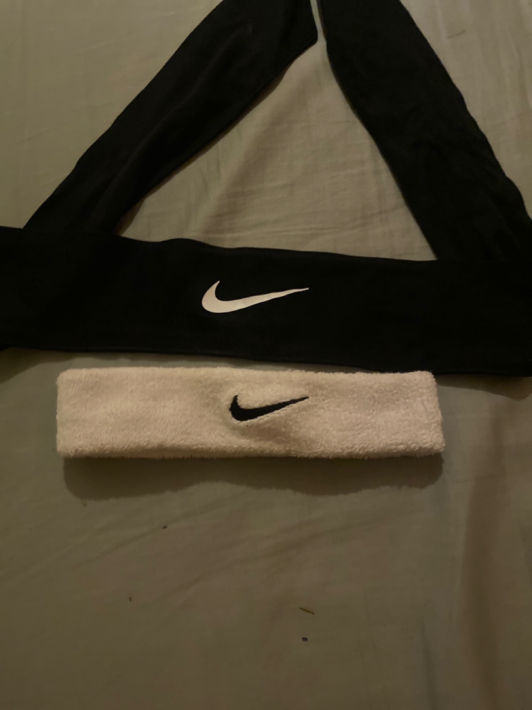 Nike Headbands - Black & White 10 each