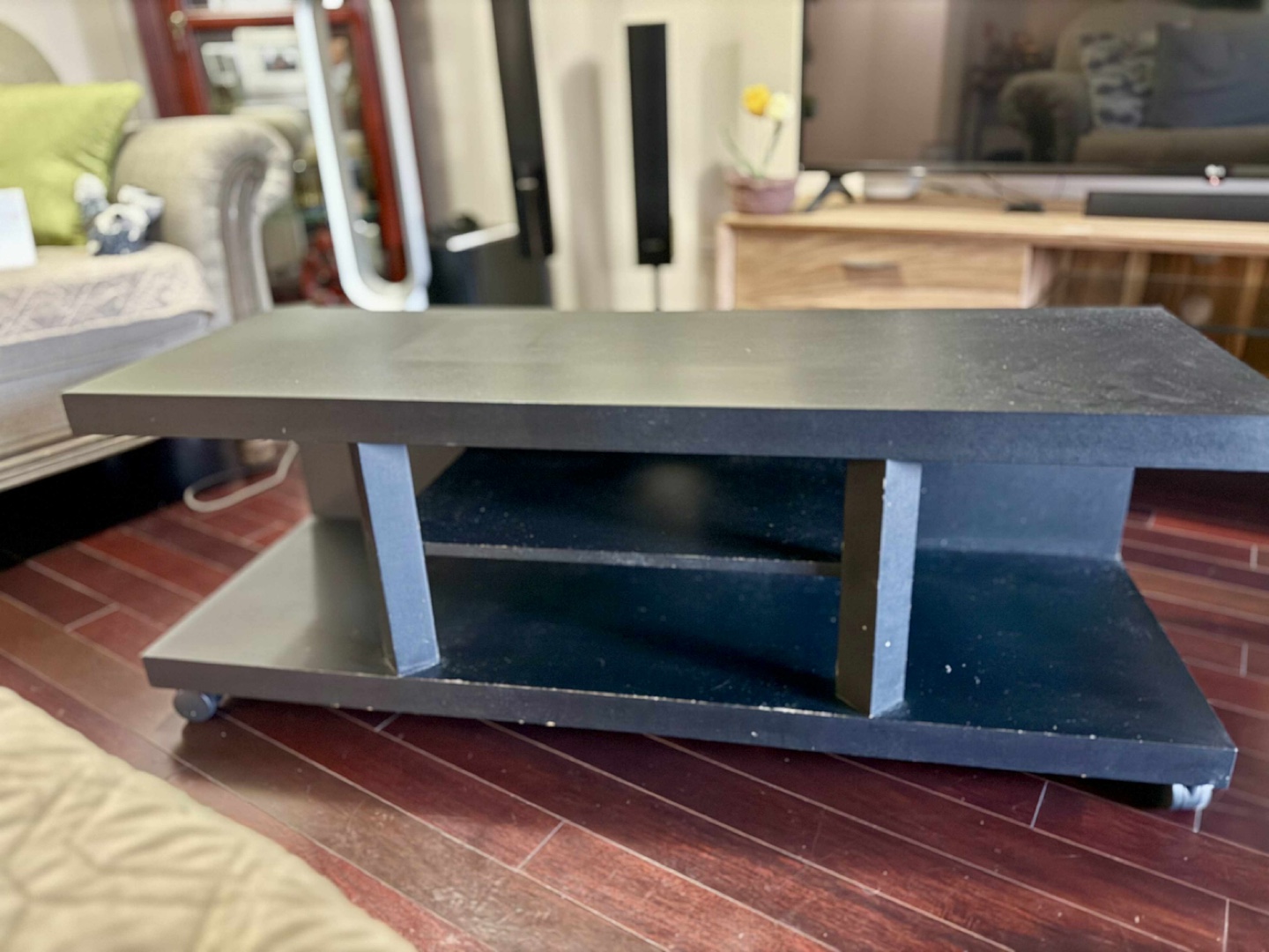 Black TV rack - photo 2