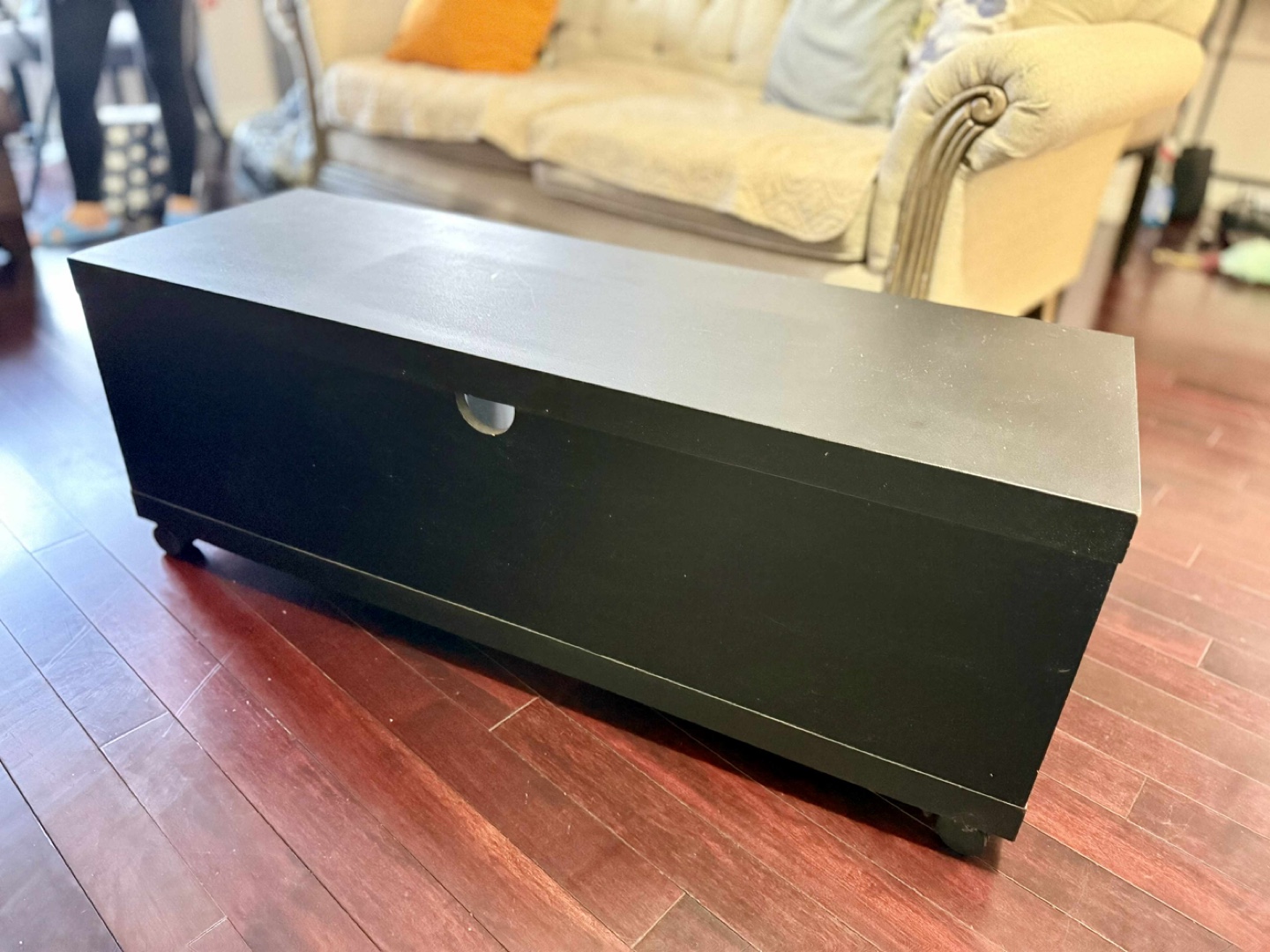 Black TV rack - photo 3