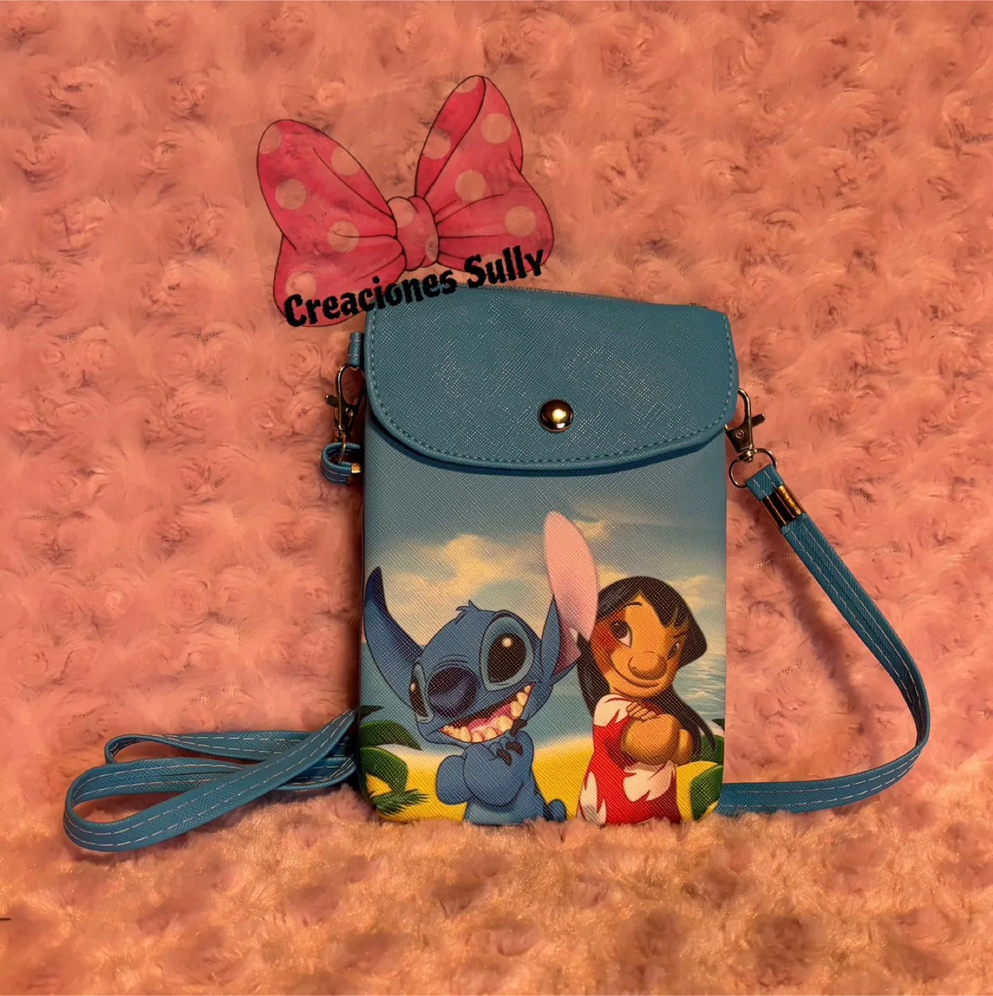 Lilo & Stitch Blue Crossbody Bag thumbnail