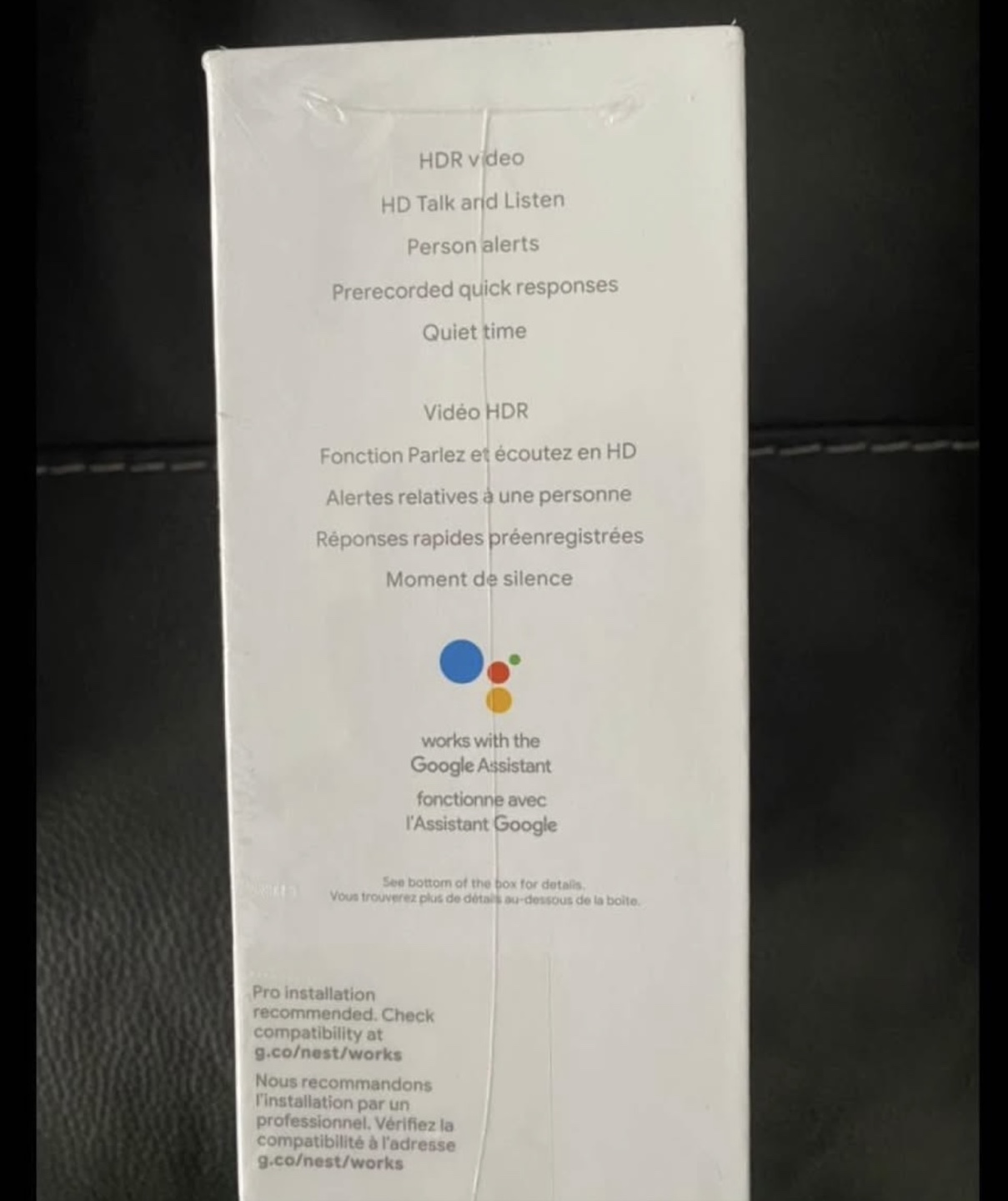 Google Nest Hello Wired Video Doorbell - photo 2