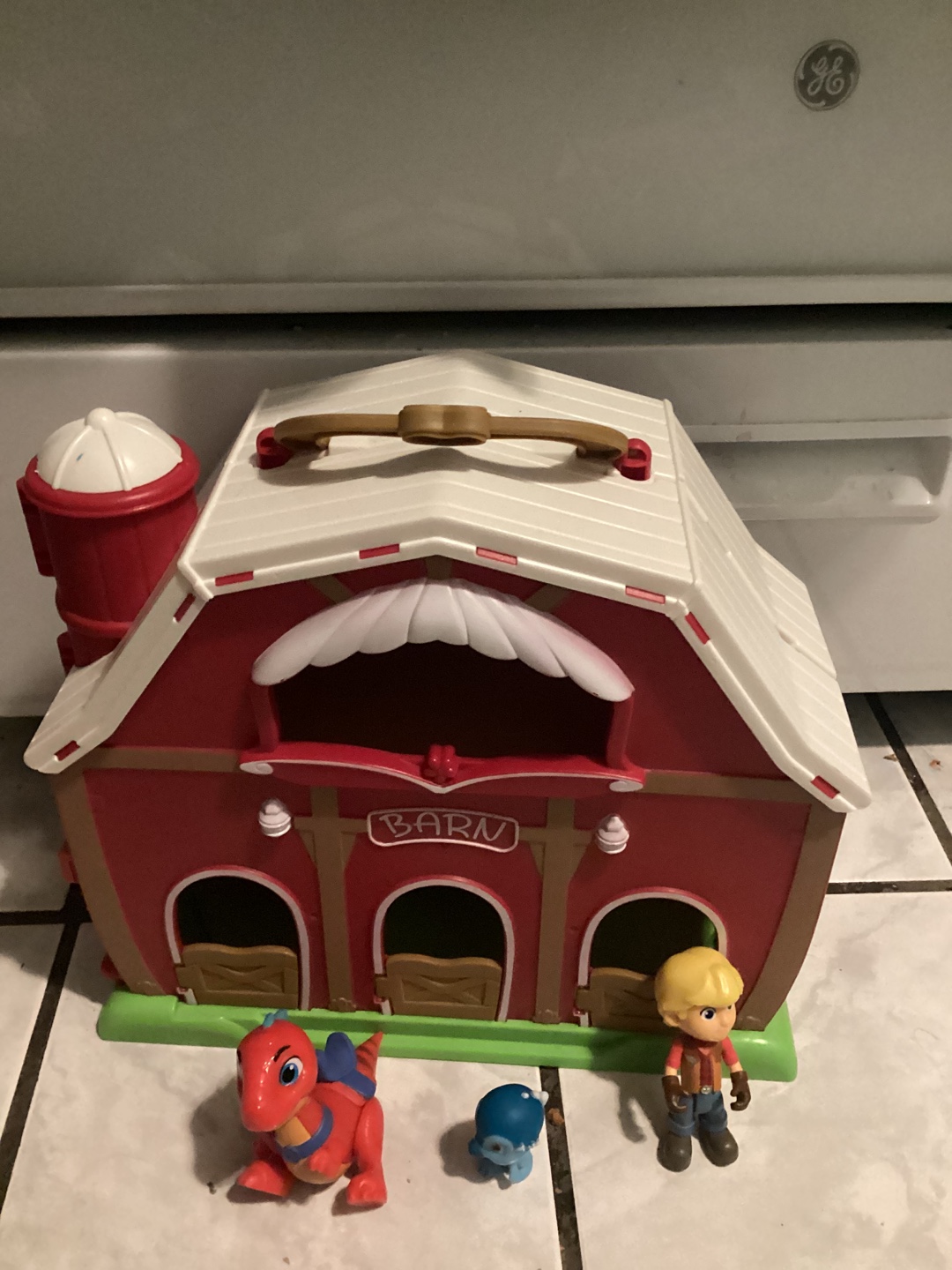 Dino Ranch Barn Playset with Figures