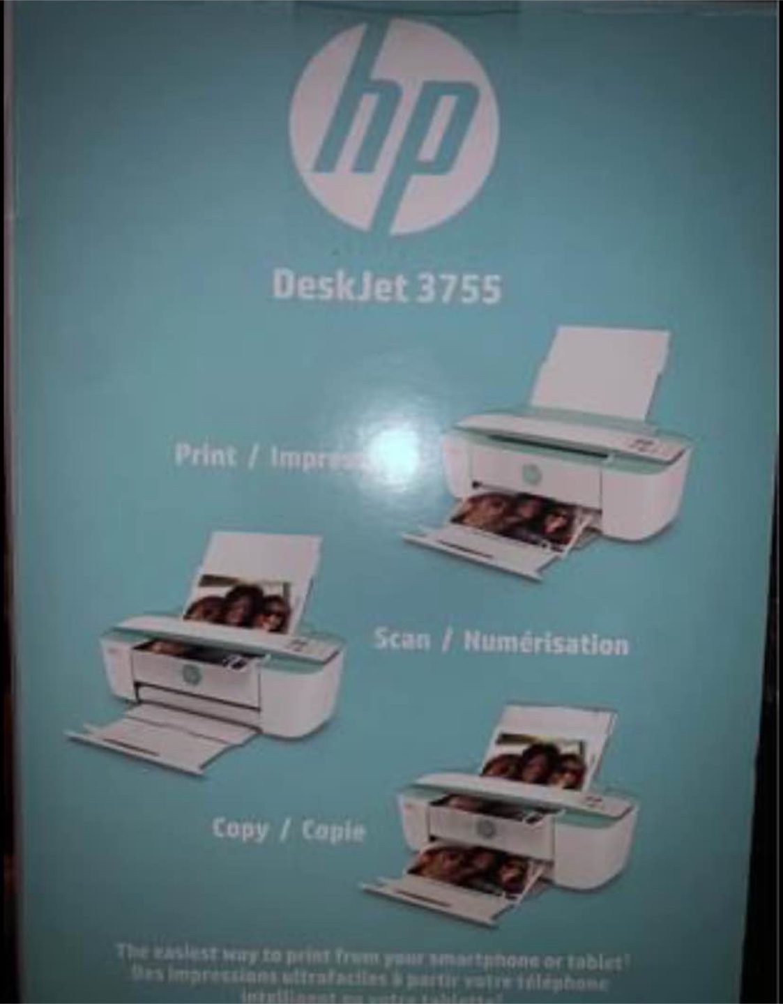 HP DeskJet 3755 All-in-One Printer - photo 2