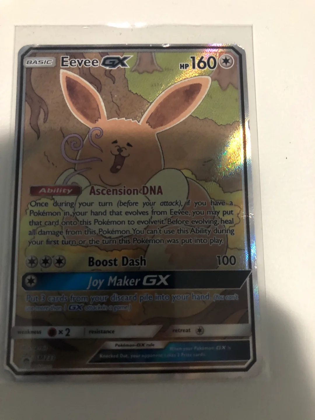 Eevee GX Pokemon Card thumbnail