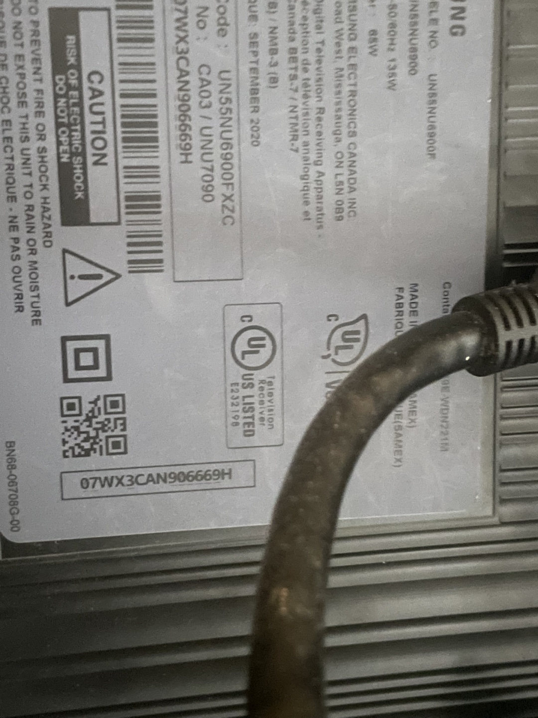 Samsung 55" NU6900 4K UHD Smart TV - photo 3