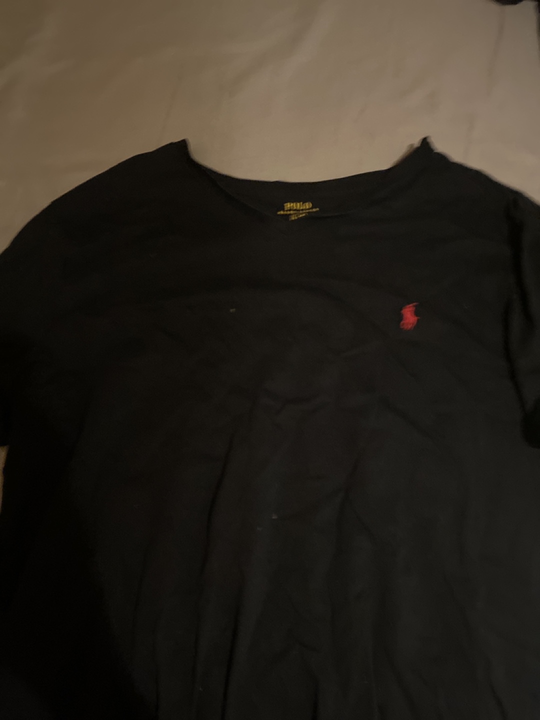 Polo Ralph Lauren Black T-Shirt size L