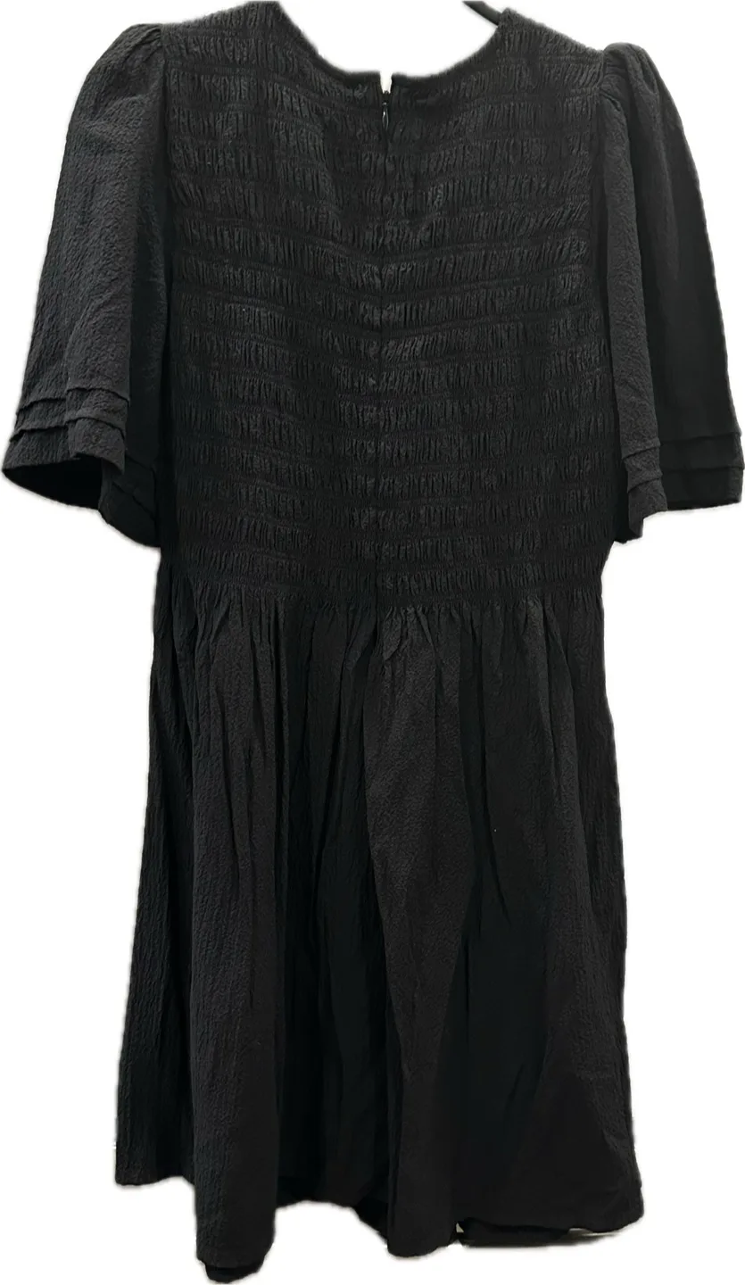 Calvin Klein Smocked Dress | Black image indicator(2)