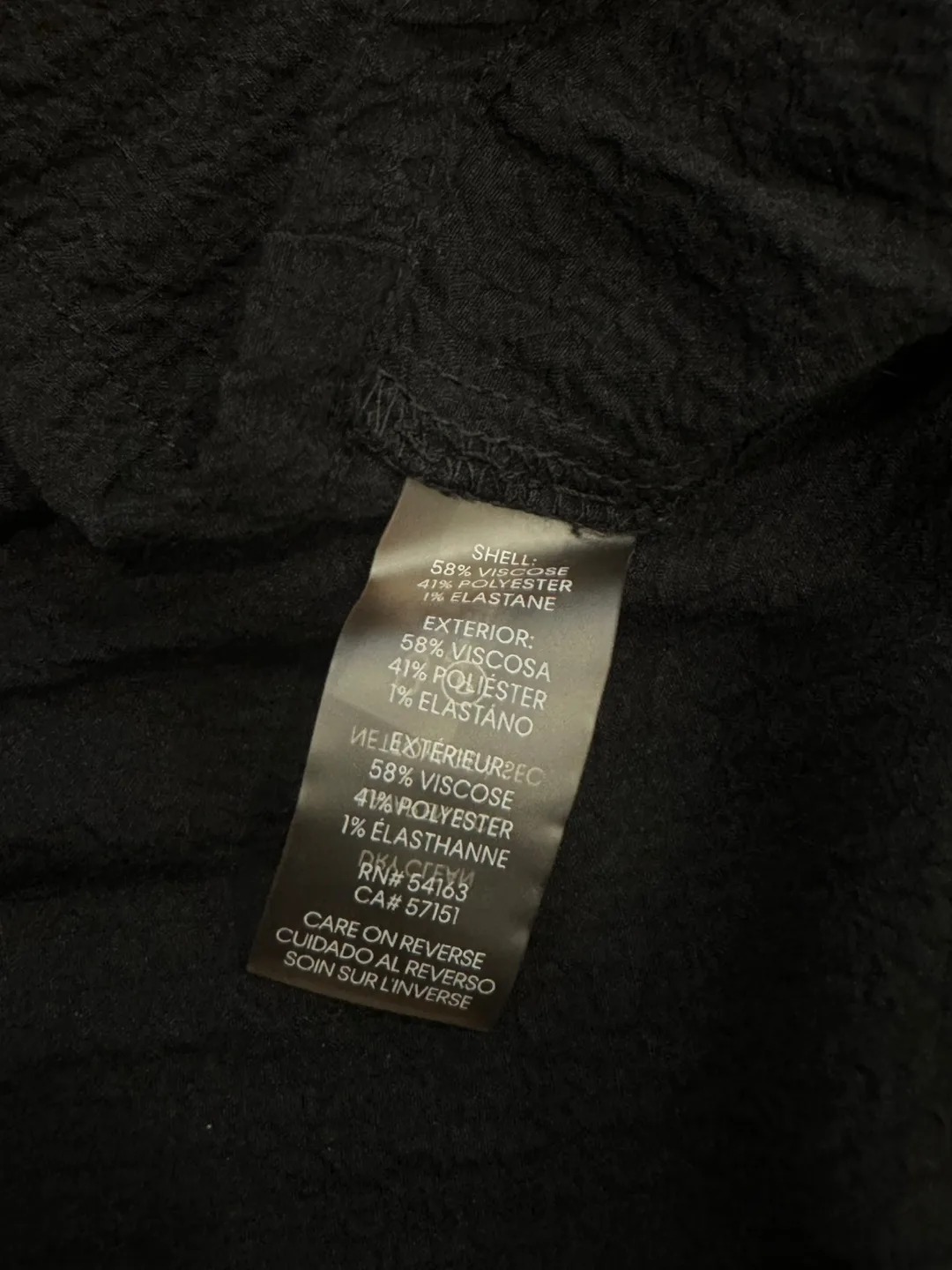 Calvin Klein Smocked Dress | Black image indicator(5)