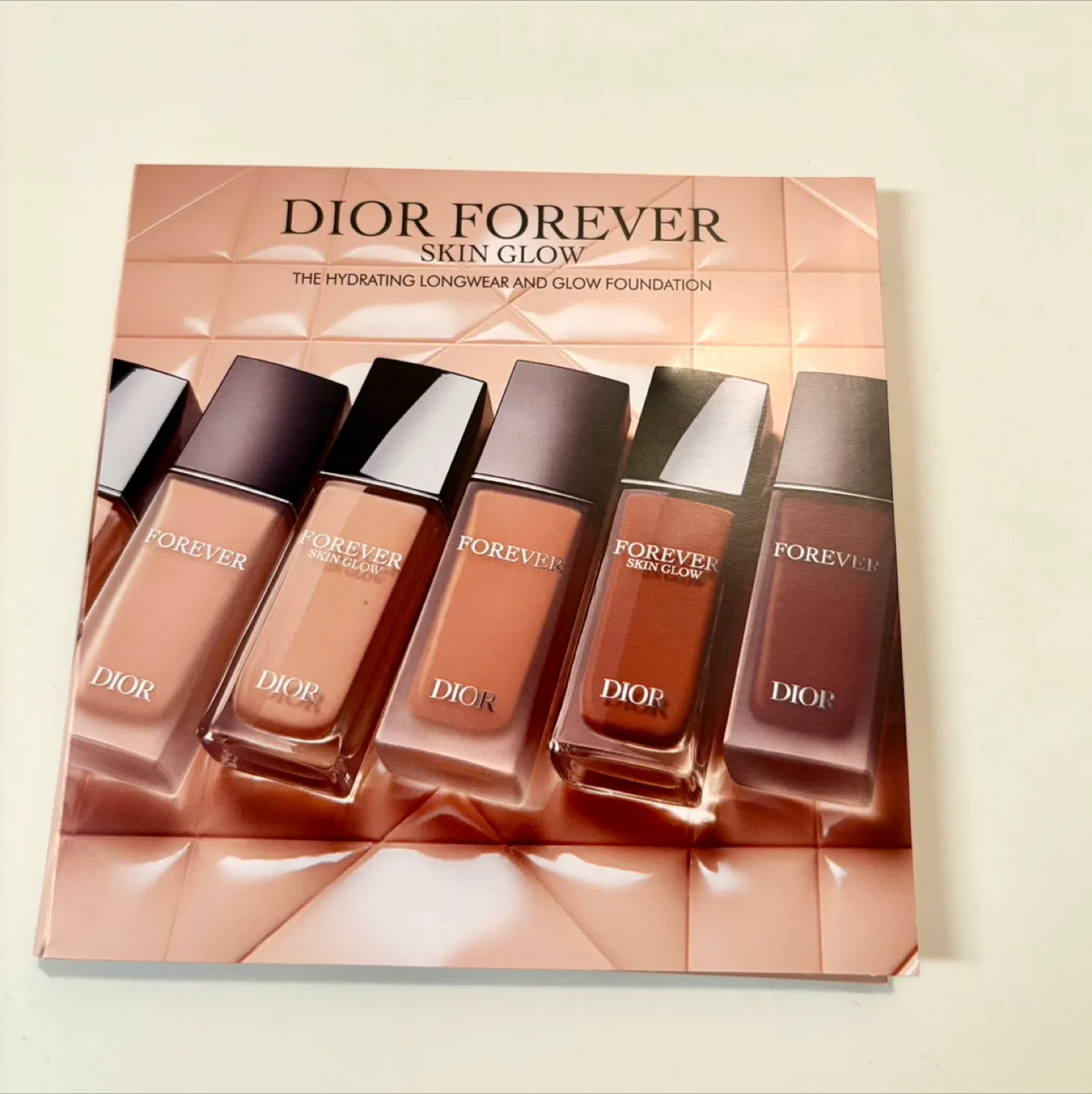 Dior Forever Skin Glow Foundation sample set (brand new) thumbnail