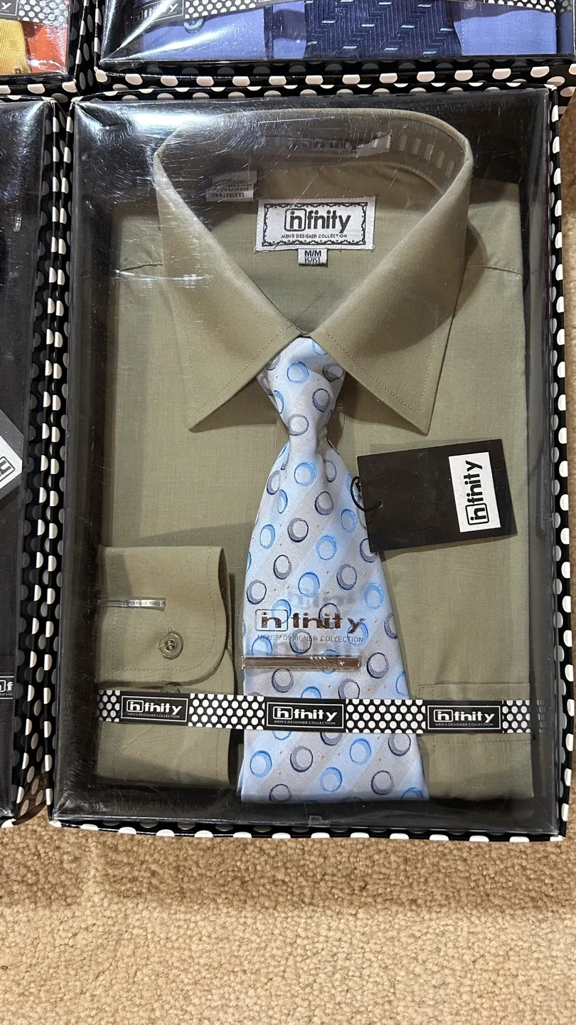 Dress Shirt & Tie Set - M/M, $7 each image indicator(3)