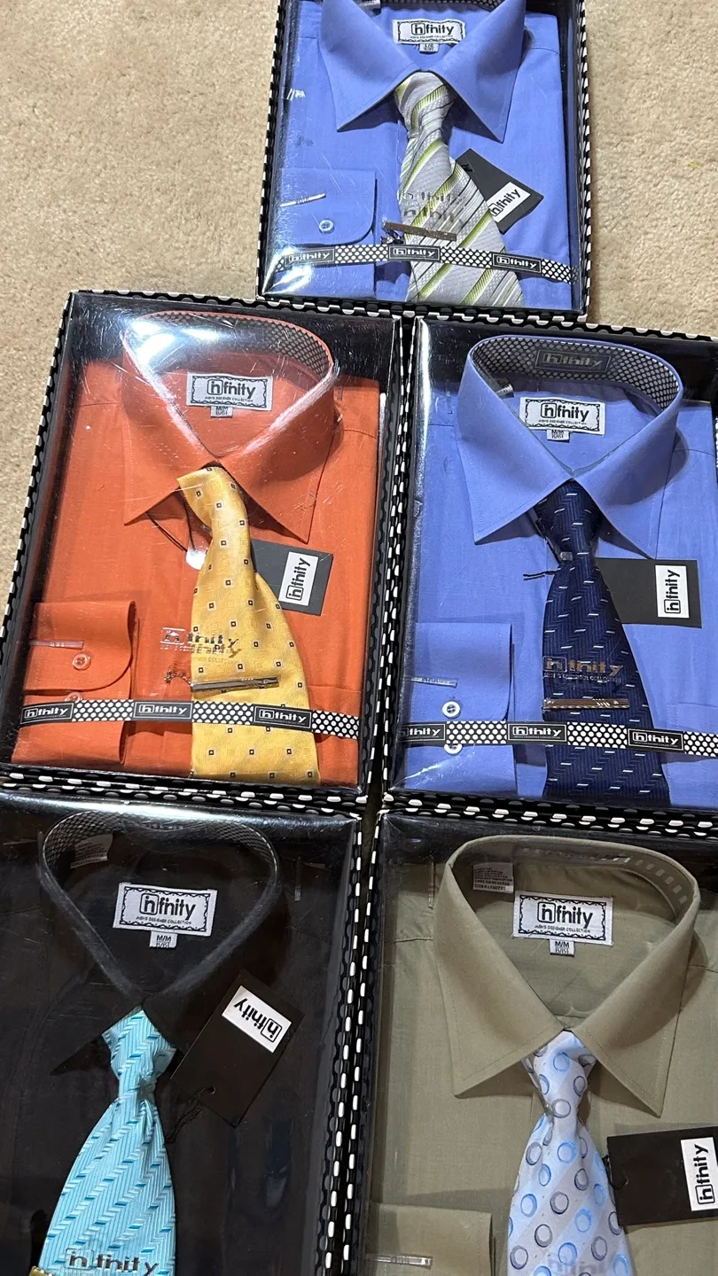 Dress Shirt & Tie Set - M/M, $7 each image indicator(4)