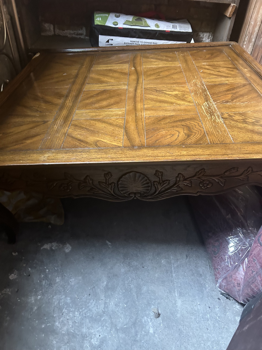 Vintage Wood Coffee Table - photo 3