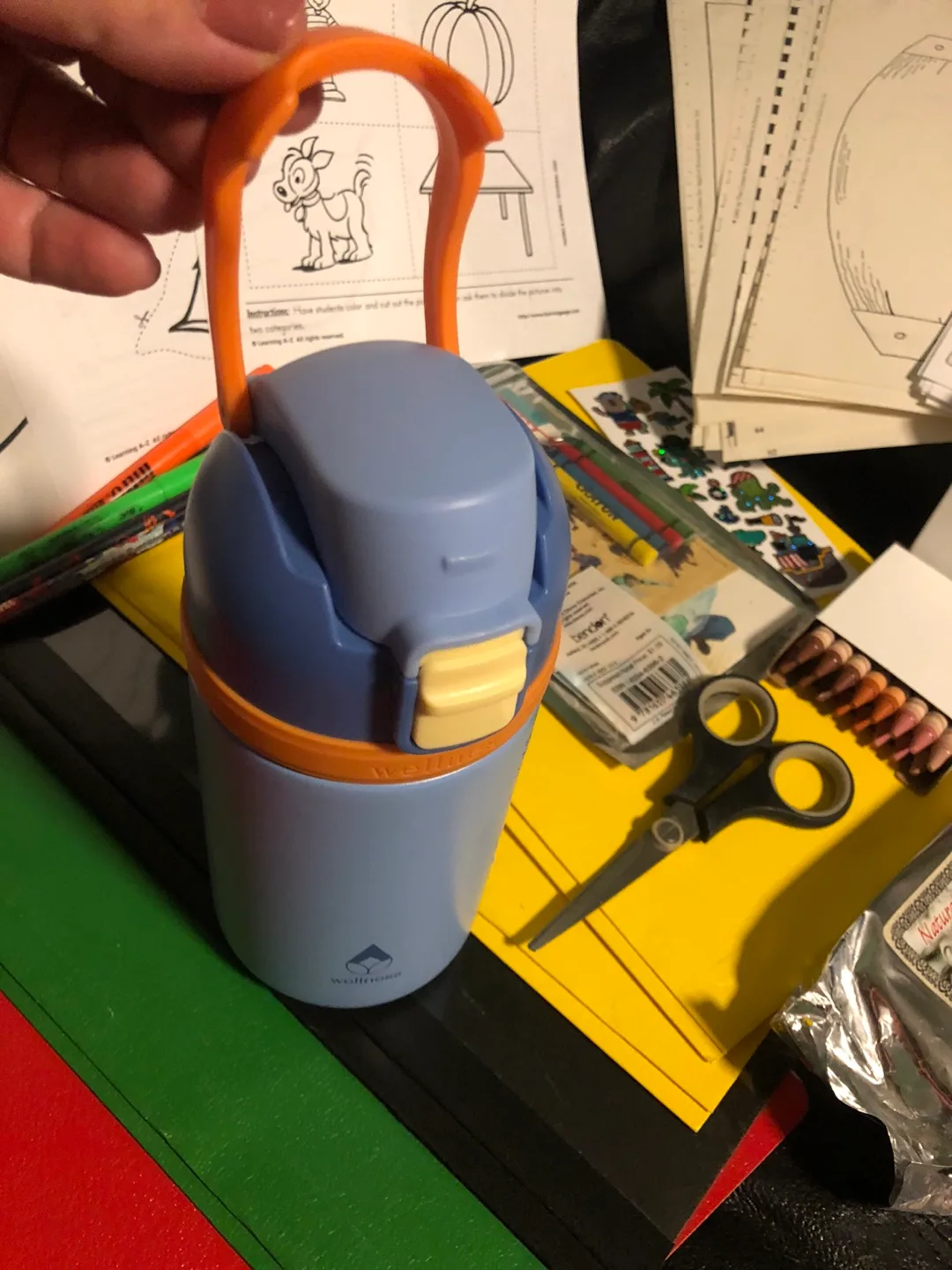 Back to School Supplies with New Stainless Steel Water Bottle image indicator(2)