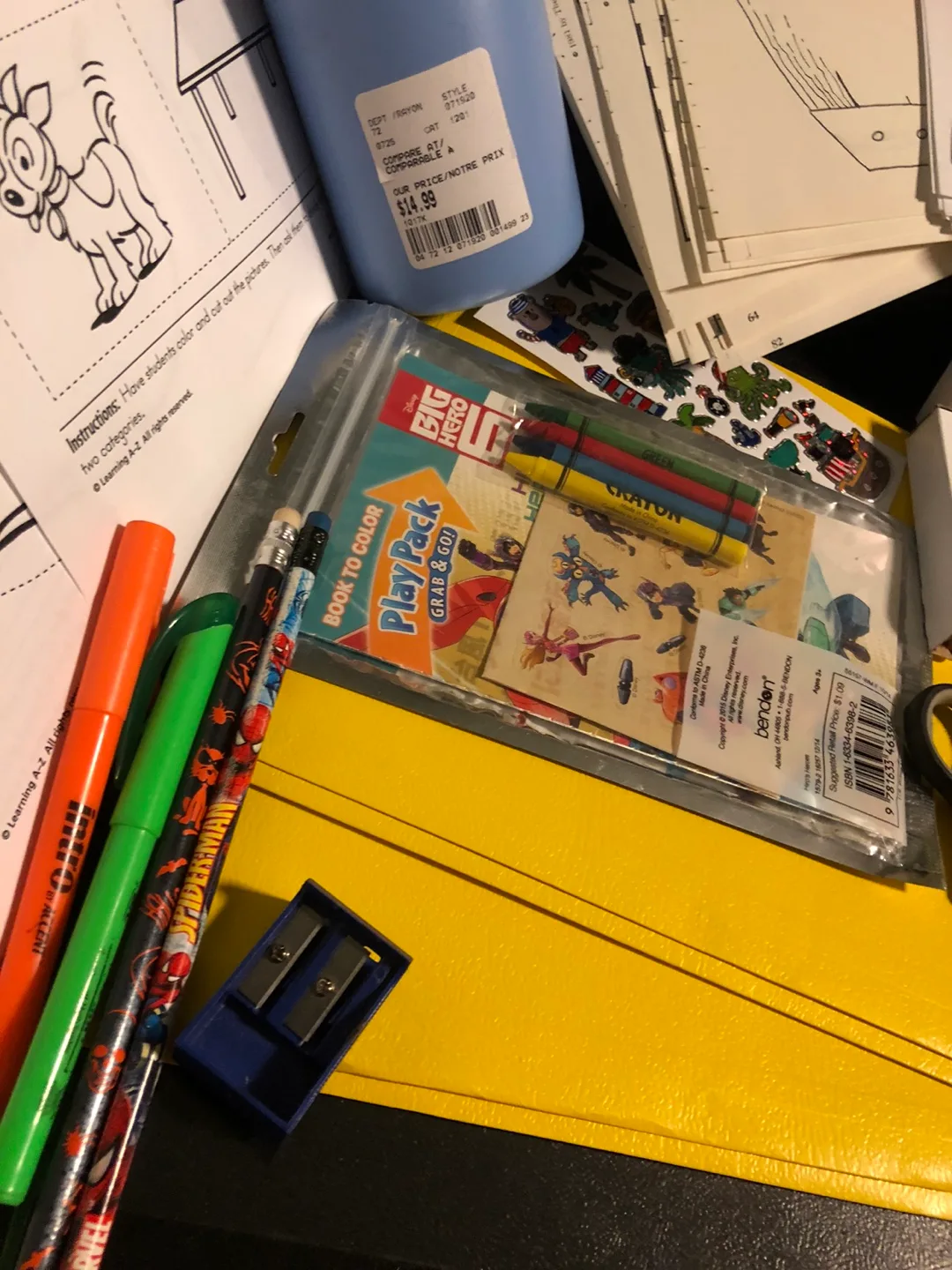 Back to School Supplies with New Stainless Steel Water Bottle image indicator(6)