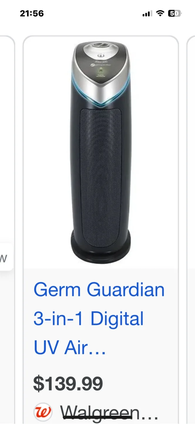 Germ Guardian Air Purifier image indicator(4)