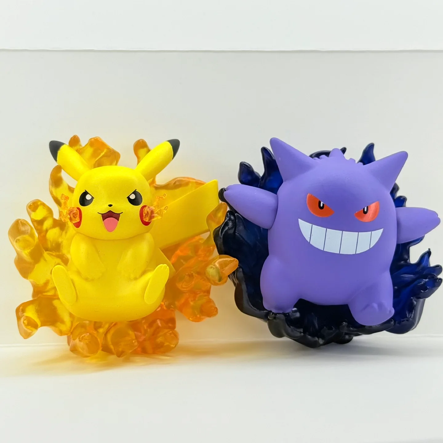 Pokemon Pikachu & Gengar Figures in Poke Balls thumbnail