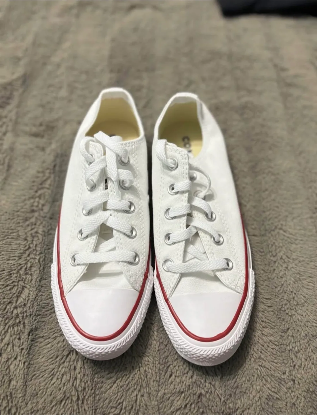 Converse All Star Low Top White Sneakers thumbnail