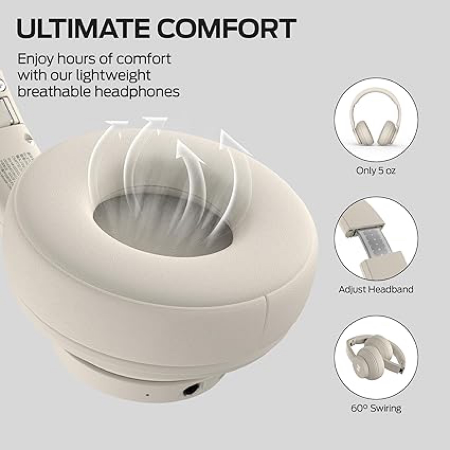 Monster DNA ONE Wireless Headphones - Cream - photo 5