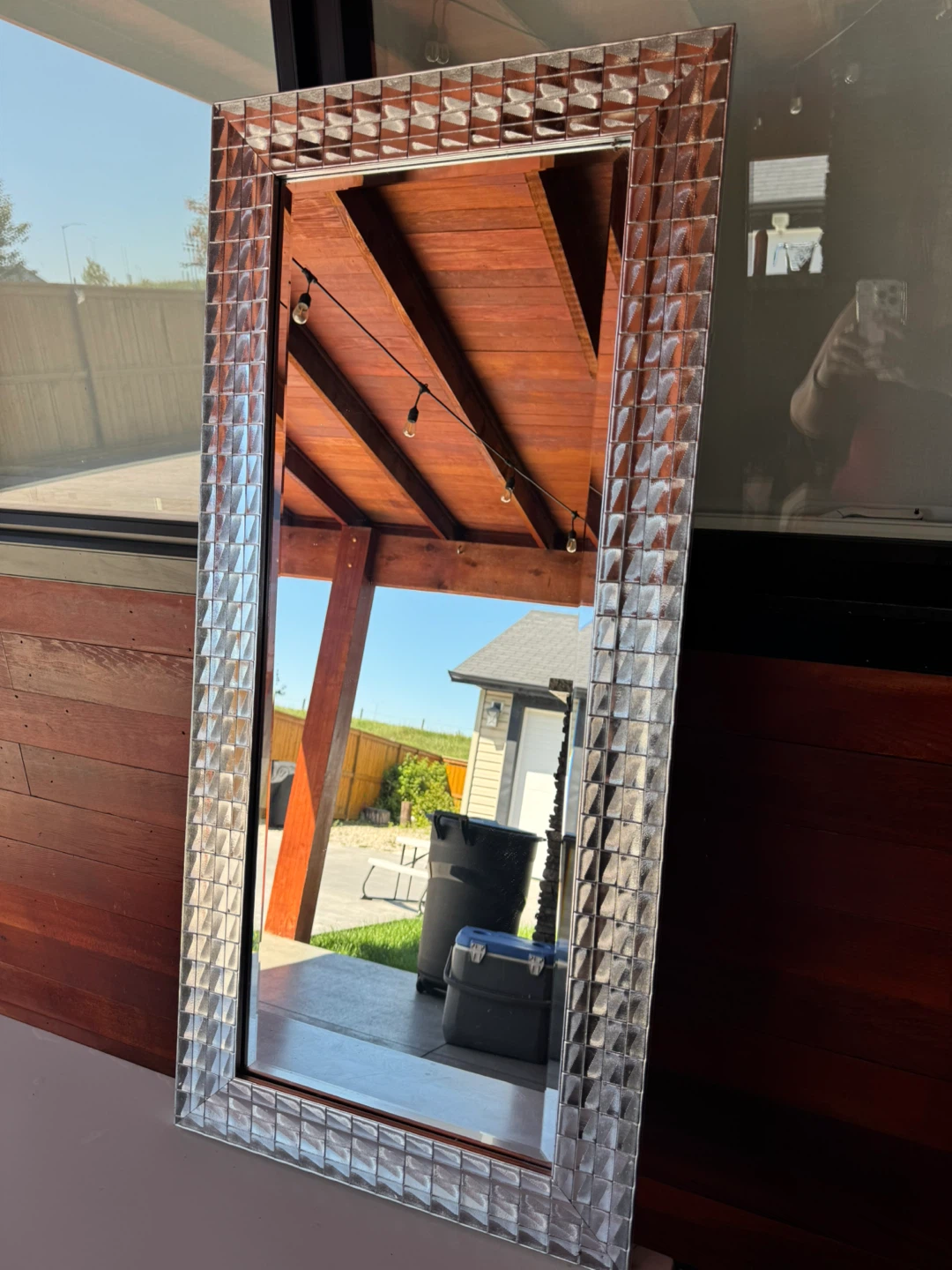 Large Decorative Mirror, 41" x 19"