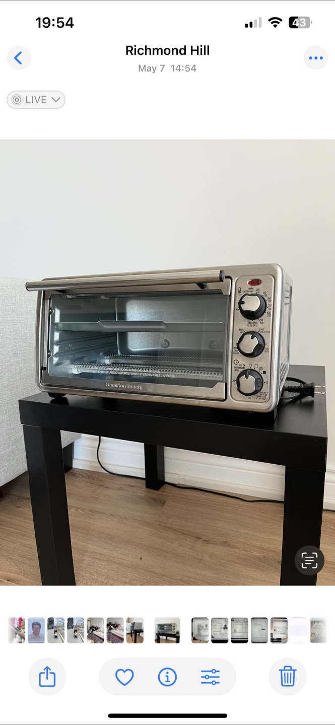 Hamilton Beach Toaster Oven - photo 2