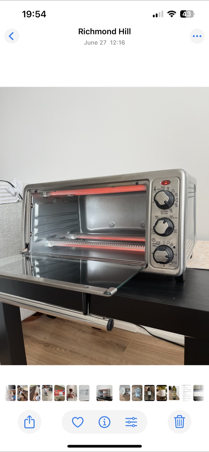 Hamilton Beach Toaster Oven