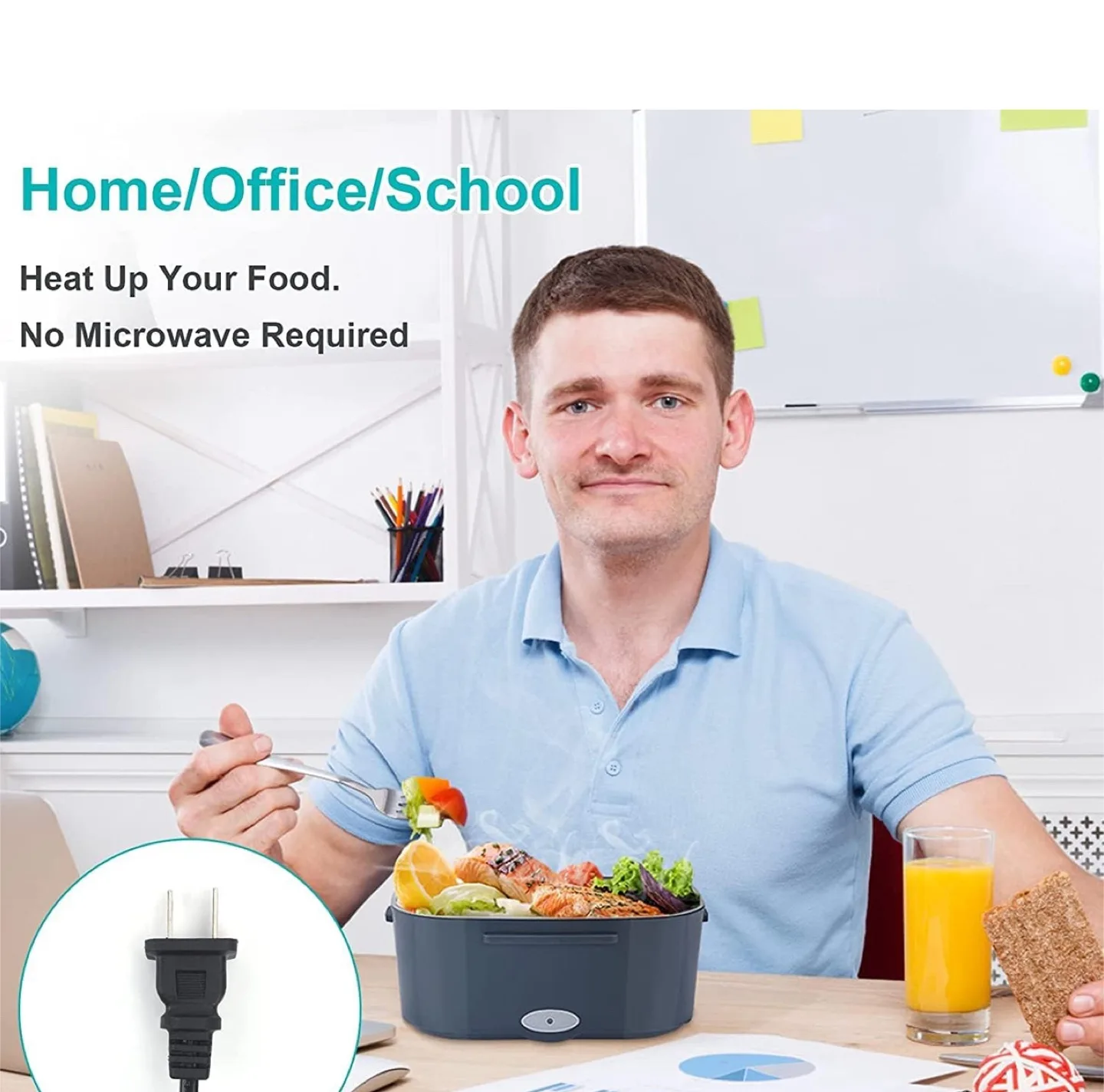 CHARMDOO Electric Lunch Box - New in Box image indicator(9)