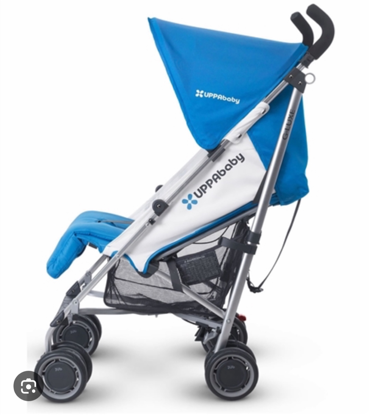 UPPAbaby G-Luxe Stroller - Blue/Silver