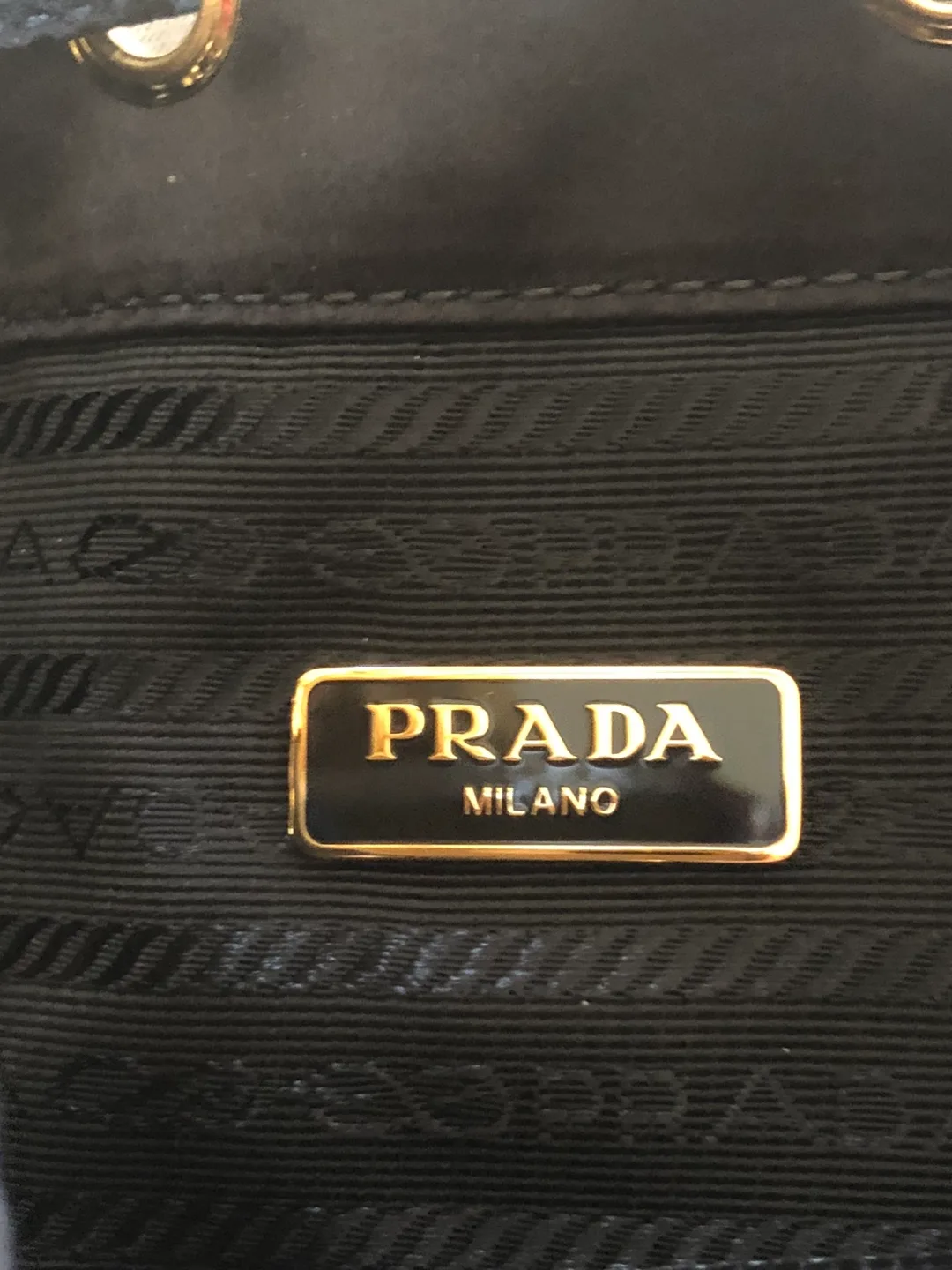Authentic Prada Drawstring Bag image indicator(4)