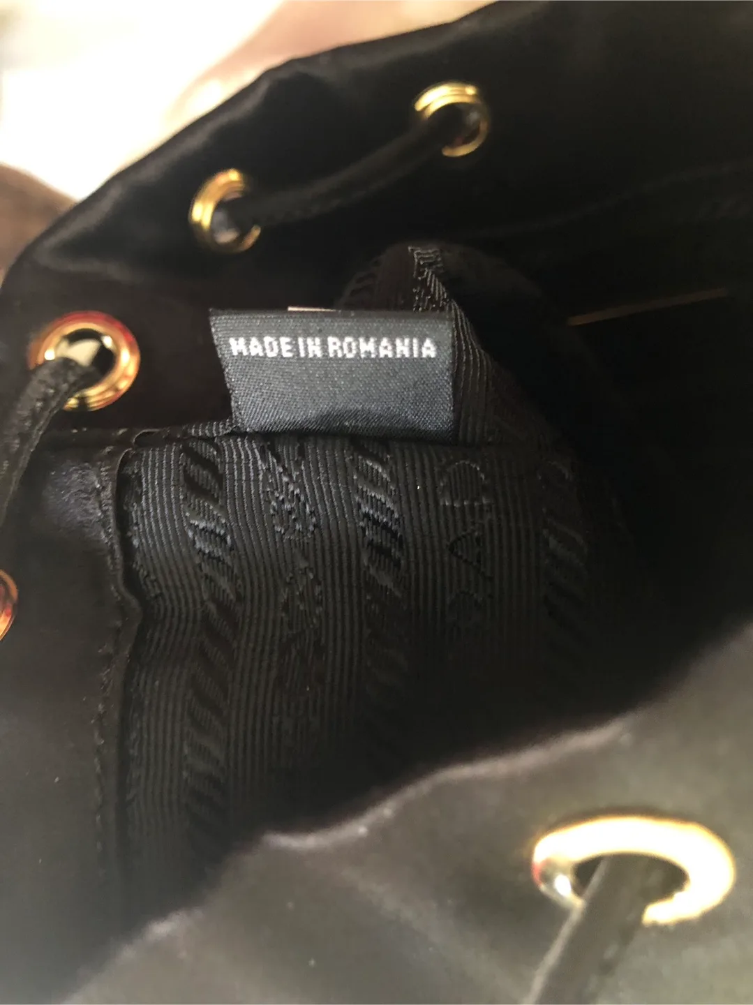 Authentic Prada Drawstring Bag image indicator(3)