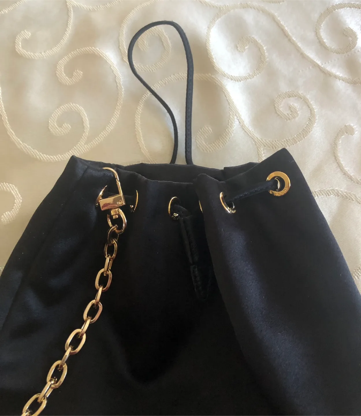 Authentic Prada Drawstring Bag image indicator(9)