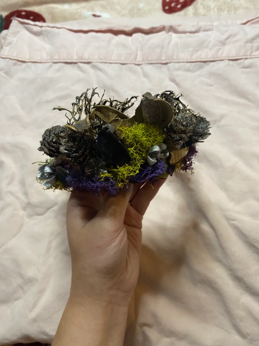 Handmade Floral Hair Crown thumbnail