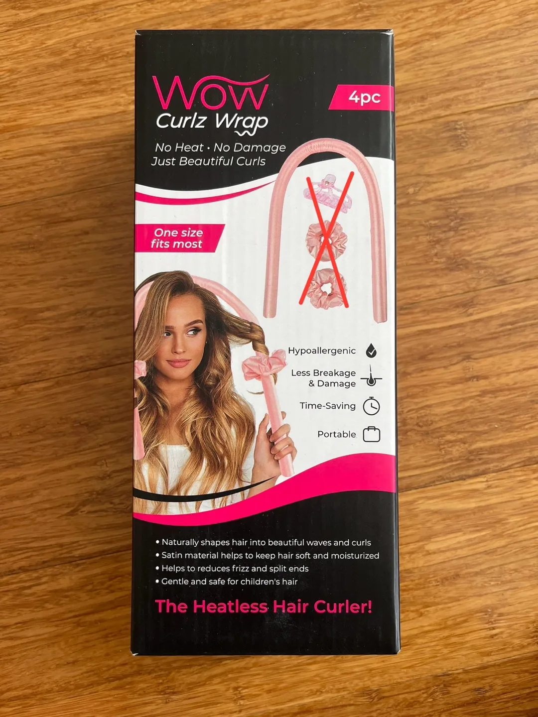 WOW Curlz Wrap - Heatless Hair Curler thumbnail