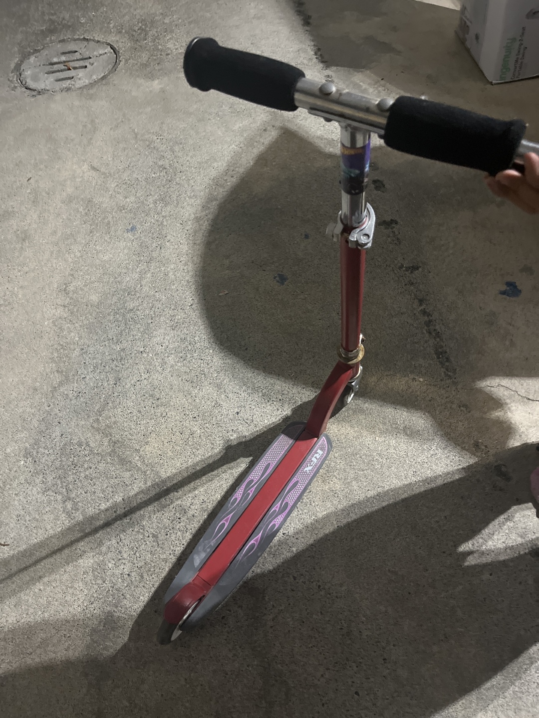 Used Red Razor Rex Scooter