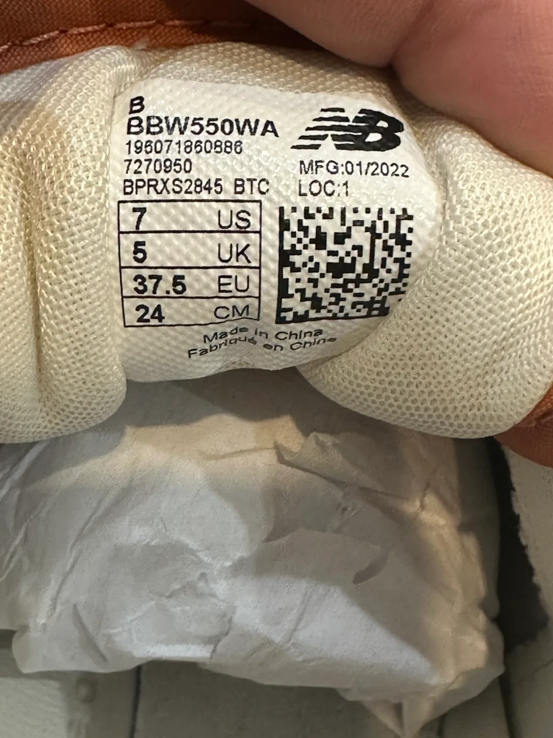 New Balance 550 | Au Lait image indicator(10)