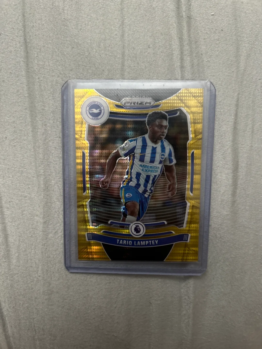 Tariq Lamptey Prizm Soccer Card thumbnail