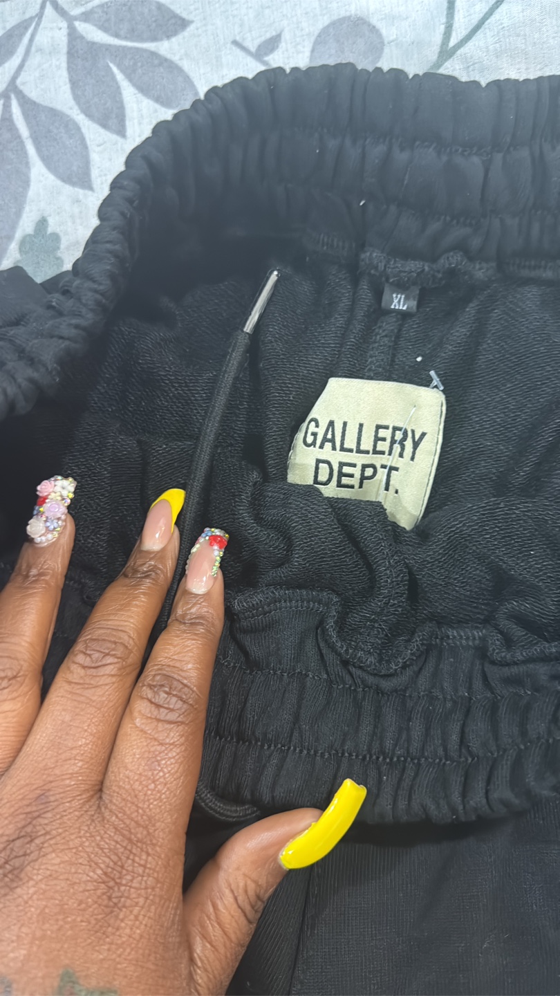 Gallery Dept. Black Shorts, XL - photo 2
