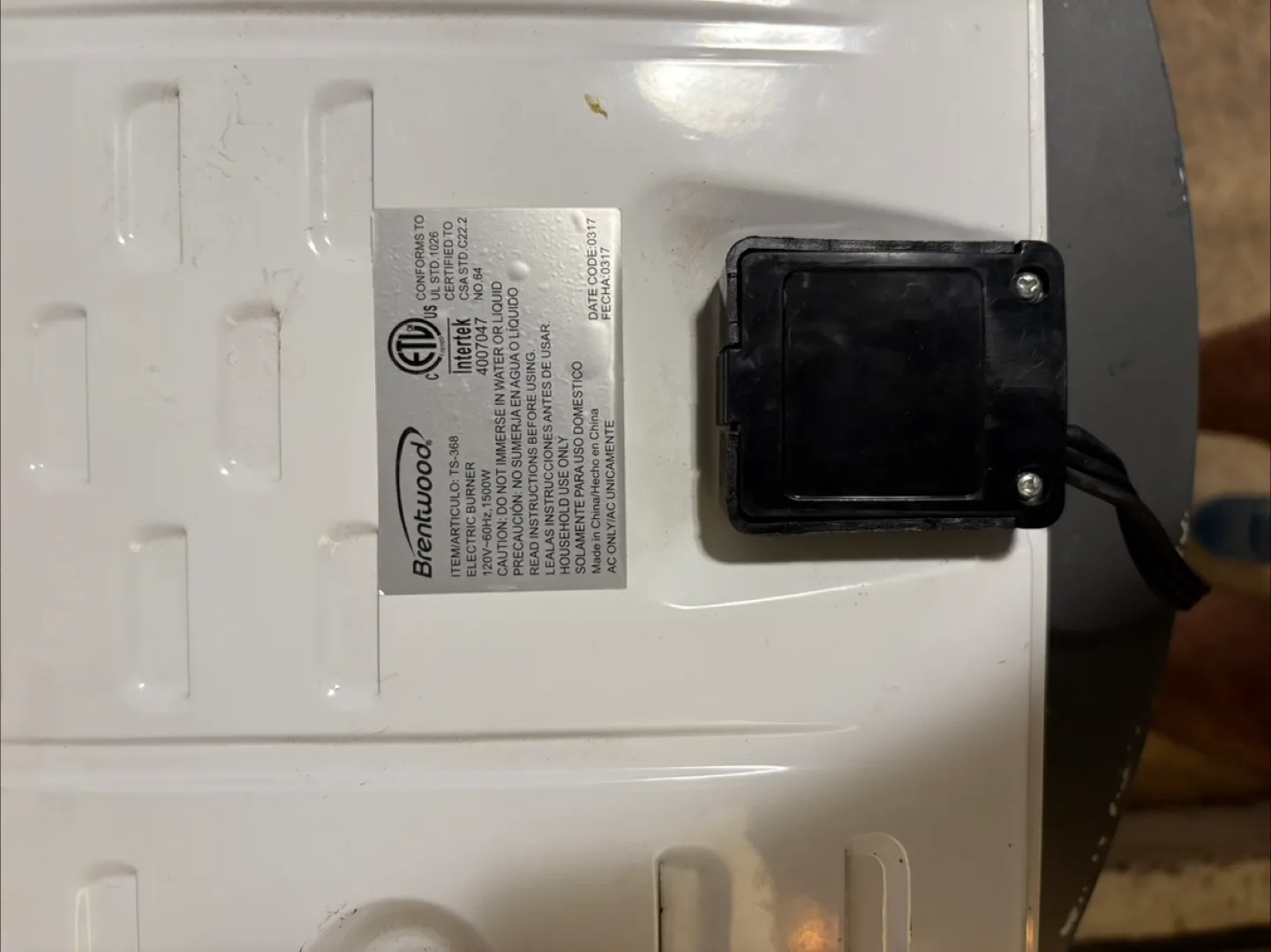 Brentwood Double Burner - Great for Camping! image indicator(2)